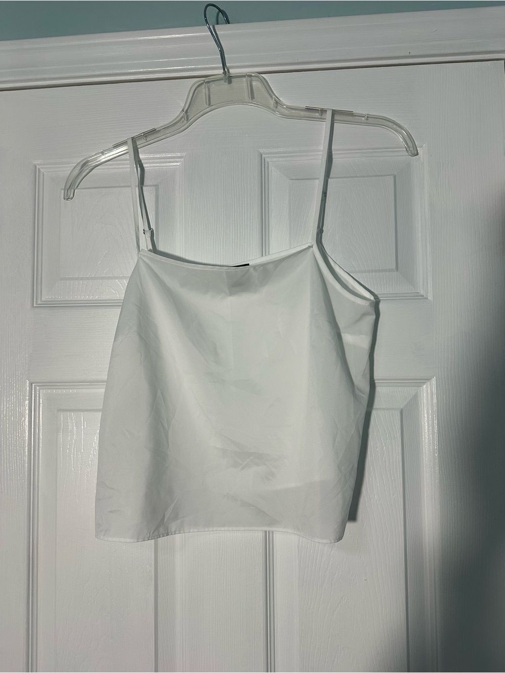 Ann Taylor White Spaghetti Strap Camisole